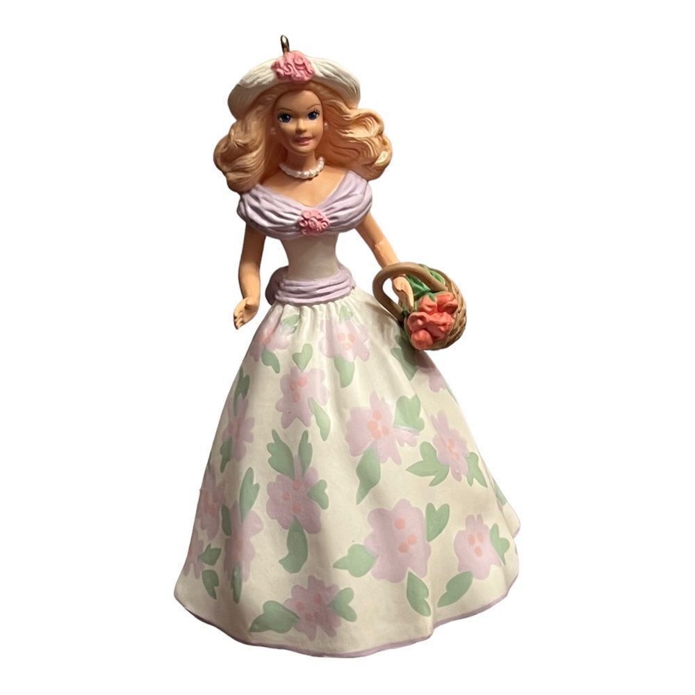 Hallmark Keepsake Ornament Springtime Barbie 1995 First in Series Easter